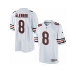 Men's Nike Chicago Bears #8 Mike Glennon Limited White NFL Jersey