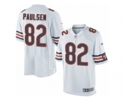 Men's Nike Chicago Bears #82 Logan Paulsen Limited White NFL Jersey