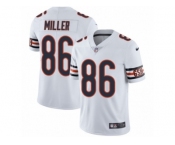 Men's Nike Chicago Bears #86 Zach Miller Vapor Untouchable Limited White NFL Jersey
