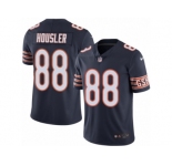 Men's Nike Chicago Bears #88 Rob Housler Limited Navy Blue Rush NFL Jersey