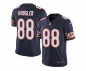 Men's Nike Chicago Bears #88 Rob Housler Limited Navy Blue Rush NFL Jersey