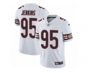 Men's Nike Chicago Bears #95 John Jenkins Vapor Untouchable Limited White NFL Jersey