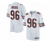 Men's Nike Chicago Bears #96 Akiem Hicks Limited White NFL Jersey