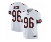 Men's Nike Chicago Bears #96 Akiem Hicks Vapor Untouchable Limited White NFL Jersey