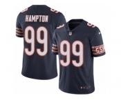 Men's Nike Chicago Bears #99 Dan Hampton Limited Navy Blue Rush NFL Jersey