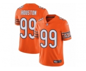 Men's Nike Chicago Bears #99 Lamarr Houston Vapor Untouchable Limited Orange Rush NFL Jersey