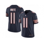 Nike Bears #11 Kevin White Navy Blue Team Color Men's Stitched NFL Vapor Untouchable Limited Jersey