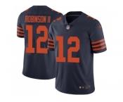 Nike Chicago Bears #12 Allen Robinson II Navy Blue Alternate Men Stitched NFL Vapor Untouchable Limited Jersey