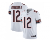 Nike Chicago Bears #12 Allen Robinson II White Men Stitched NFL Vapor Untouchable Limited Jersey