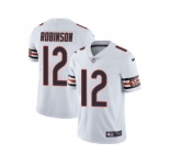 Nike Chicago Bears #12 Allen Robinson White Men Stitched NFL Vapor Untouchable Limited Jersey