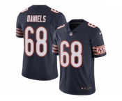 Nike Chicago Bears #68 James Daniels Navy Blue Team Color Men Stitched NFL Vapor Untouchable Limited Jersey
