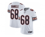 Nike Chicago Bears #68 James Daniels White Men Stitched NFL Vapor Untouchable Limited Jersey