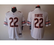 nike nfl jerseys chicago bears #22 matt forte white[nike limited]