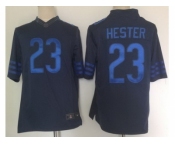 nike nfl jerseys chicago bears #23 devin hester blue[drenched limited]