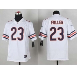 nike nfl jerseys chicago bears #23 fuller white[nike limited][fuller]