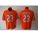 nike nfl jerseys chicago bears #23 hester orange[nike limited]