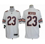 nike nfl jerseys chicago bears #23 hester white[nike limited]