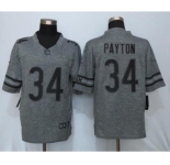 nike nfl jerseys chicago bears #34 payton gray[nike Limited]