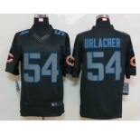 nike nfl jerseys chicago bears #54 urlacher black[nike limited]