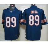 nike nfl jerseys chicago bears #89 mike ditka blue[nike limited]