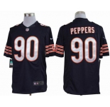 nike nfl jerseys chicago bears #90 julius peppers blue [nike limited]