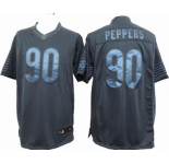 nike nfl jerseys chicago bears #90 peppers blue[drenched limited]