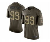 nike nfl jerseys chicago bears #99 houston army green[nike Limited Salute To Service][houston]
