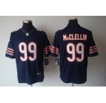 nike nfl jerseys chicago bears #99 mcclellin blue[nike limited]