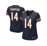 Women Nike Chicago Bears #14 Deonte Thompson Game Navy Blue Team Color NFL Jersey
