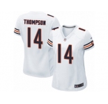 Women Nike Chicago Bears #14 Deonte Thompson Game White NFL Jersey