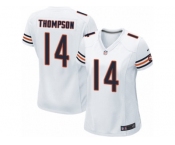 Women Nike Chicago Bears #14 Deonte Thompson Game White NFL Jersey