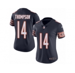 Women Nike Chicago Bears #14 Deonte Thompson Navy Blue Team Color Vapor Untouchable Limited Player NFL Jersey