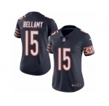 Women Nike Chicago Bears #15 Josh Bellamy Navy Blue Team Color Vapor Untouchable Limited Player NFL Jersey