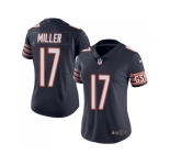 Women Nike Chicago Bears #17 Anthony Miller Navy Blue Team Color Stitched NFL Vapor Untouchable Limited Jersey