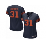Women Nike Chicago Bears #31 Marcus Cooper Game Navy Blue Alternate NFL Jersey