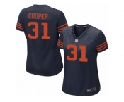 Women Nike Chicago Bears #31 Marcus Cooper Game Navy Blue Alternate NFL Jersey