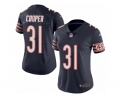 Women Nike Chicago Bears #31 Marcus Cooper Navy Blue Team Color Vapor Untouchable Limited Player NFL Jersey