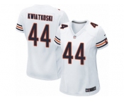 Women Nike Chicago Bears #44 Nick Kwiatkoski Game White NFL Jersey