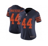Women Nike Chicago Bears #44 Nick Kwiatkoski Navy Blue Alternate Vapor Untouchable Limited Player NFL Jersey