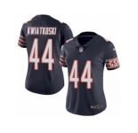 Women Nike Chicago Bears #44 Nick Kwiatkoski Navy Blue Team Color Vapor Untouchable Limited Player NFL Jersey