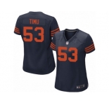 Women Nike Chicago Bears #53 John Timu Game Navy Blue Alternate NFL Jersey