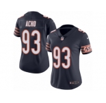 Women Nike Chicago Bears #93 Sam Acho Navy Blue Team Color Vapor Untouchable Limited Player NFL Jersey