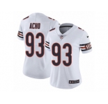 Women Nike Chicago Bears #93 Sam Acho White Vapor Untouchable Limited Player NFL Jersey