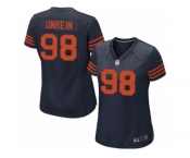 Women Nike Chicago Bears #98 Mitch Unrein Game Navy Blue Alternate NFL Jersey