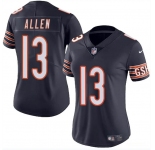 Women's Chicago Bears #13 Keenan Allen Navy 2024 Vapor Football Stitched Jersey