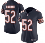 Women's Chicago Bears #52 Drew Dalman Navy 2025 Vapor Stitched Jersey