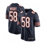 Women's Chicago Bears Darnell Wright Nike Navy  2023 NFL Draft First Round Pick Jersey