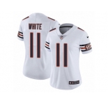 Women's Nike Bears #11 Kevin White White Stitched NFL Vapor Untouchable Limited Jersey