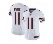 Women's Nike Bears #11 Kevin White White Stitched NFL Vapor Untouchable Limited Jersey