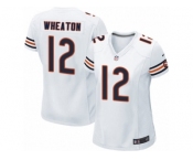 Women's Nike Chicago Bears #12 Markus Wheaton Game White NFL Jersey